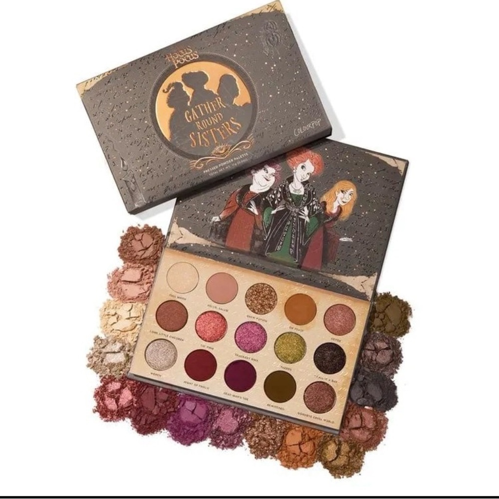 NIB ColourPop Gather Round Sisters Eyeshadow Palette